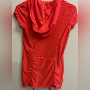 Athleta short sleeve hoodie